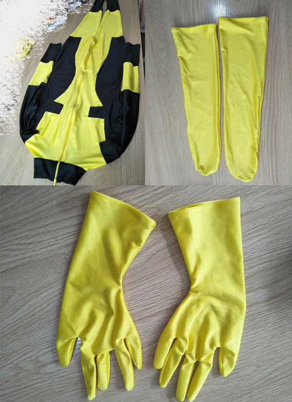 Deadpool Pikachu Superhero Cosplay Costume